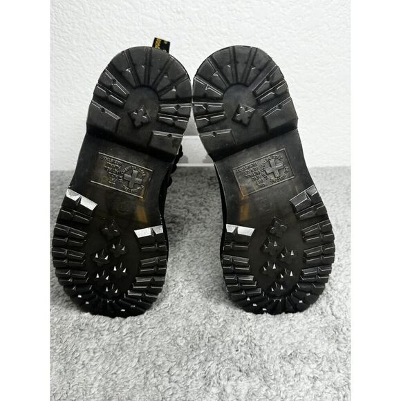 NWT Doc Martens 1460 Serena Oxblood s Boots Women's US Size 5 Faux Fur Lining - Picture 7 of 9